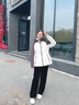 波司登2025新款沖鋒衣鵝絨服女短款三合一防風(fēng)防水保暖外套B250331302 米白/深棕褐|8011/7048|801L XS 155/80A 體重約100斤以內(nèi) 曬單實(shí)拍圖