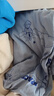 頂瓜瓜兒童睡衣套裝春夏季長(cháng)袖純棉男童居家服A類(lèi)透氣 藍色 160 曬單實(shí)拍圖