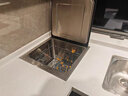 方太臺嵌式單槽洗碗機02-A2 7套 嵌入式臺式家用 洗碗不彎腰 100℃蒸汽除菌 果蔬洗 熱風(fēng)烘干 02-A2 曬單實(shí)拍圖