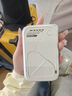 SUIDDY【3C認(rèn)證丨四合一】充電寶自帶線帶插頭器20000毫安大容量Magsafe快充移動(dòng)電源適用蘋果華為小米 2萬毫安時(shí)【自帶線+磁吸+AC插頭】米白色 曬單實(shí)拍圖
