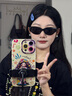 圣圖朗新款17蘋果16多巴胺女孩iphone15promax可愛14plus手機(jī)殼12卡通11高級感XS全包液態(tài)硅膠軟13防摔套 液態(tài)硅膠-捧花女孩-古董白 iPhone 15 Pro Max 曬單實(shí)拍圖