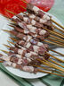 內(nèi)蒙羊肉串清真新鮮原切散養(yǎng)羔羊肉串戶外露營燒烤套餐 原切羊肉串凈重1斤30串 曬單實拍圖