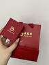 老鳳祥999足金蝴蝶結項鏈黃金首飾金吊墜金項鏈禮物生日禮物七夕禮物 4.84g 曬單實(shí)拍圖