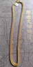 佩瑄金馬鞭項(xiàng)鏈男士999足金包銀粗款老板金鏈子七夕節(jié)送男友 馬鞭項(xiàng)鏈6mm約50g 曬單實(shí)拍圖