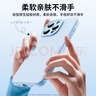Smorss 【一體硅膠相機(jī)按鍵】適用蘋果16pro手機(jī)殼iphone16pro保護(hù)套親膚固態(tài)硅膠全包植絨男女款軟殼 白 曬單實(shí)拍圖
