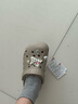 卡駱馳crocs七夕禮物洞洞鞋貝雅男鞋女鞋輕便耐磨一腳蹬拖鞋休閑鞋|10126 卵石色-2V3 37 /38(230mm) 曬單實(shí)拍圖