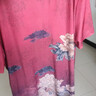 曼利鳥(niǎo)仿真絲冰絲連衣裙中老年人夏裝女?huà)寢屟b大碼女裝寬松遮肚子旗袍 紅色 4XL 150-165斤 曬單實(shí)拍圖