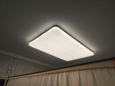 美的（Midea）吸頂燈led客廳燈大瓦數(shù)高亮三防wifi智控調(diào)光全屋燈具明軒A1 智控調(diào)光|200W客廳燈|三防 曬單實(shí)拍圖