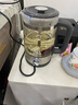 蘇泊爾（SUPOR）養(yǎng)生壺 煮茶器1.2L大容量蒸汽噴淋式煮茶壺燒水壺高硼硅玻璃電熱水壺花茶壺 SW-12C08【茶湯分離】 曬單實拍圖