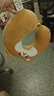 名創(chuàng)優(yōu)品（MINISO）柴犬系列U型枕記憶棉辦公室教室午休枕汽車飛機(jī)旅行頸枕生日禮物 曬單實(shí)拍圖