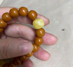 心佑天然俄料蜜蠟妖花單顆老型桶珠子單珠散珠配珠 星月配飾隔珠頂珠 妖花·老型桶10mm/單顆 曬單實(shí)拍圖