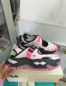 FILA FUSION斐樂潮牌女鞋BIANCO SANDAL涼鞋2025新款硬糖涼鞋 淺丁香紫/范丹戈粉色-LF 38 曬單實(shí)拍圖