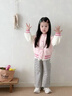 波步（BORBOON B）嬰兒外套2025秋裝新款女寶寶棒球服開(kāi)衫女童洋氣上衣兒童秋季衣服 【三件套】2355 90 曬單實(shí)拍圖