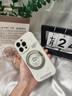 與樂（yule）蠟筆小新適用蘋果iPhone16磁吸手機(jī)殼新款magsafe旋轉(zhuǎn)支架15promax液態(tài)硅膠14全包保護(hù)套13帶掛繩 【古董白】 iPhone16pro 曬單實(shí)拍圖