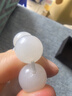豆蔻時光精品14mm和田玉白玉手串高水頭玉石圓珠玉手串生日禮物男女士款 曬單實拍圖