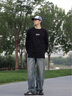 森馬（Semir）王安宇同款丨商場同款牛仔褲男彎刀褲復(fù)古2025秋季寬松弧形褲子 牛仔黃泥染80325 M 曬單實拍圖
