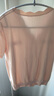 PORTS寶姿春季新品女裝溫柔風(fēng)單排扣針織開衫ALP8K703RZE013 日暮粉 S 曬單實(shí)拍圖