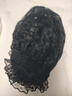 春夏秋款包頭帽遮白發(fā)新款時(shí)尚薄款蕾絲碎發(fā)盤(pán)發(fā)神器頭巾帽子女 黑色【亮絲紋包頭帽】 均碼 曬單實(shí)拍圖