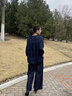 旅途原品ltyp 文藝隨性牛仔廓型薄外套 輕中式休閑上衣女夏季新款 丹寧藍-環(huán)保水洗 S 曬單實拍圖