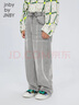 jnby by JNBY江南布衣童裝長褲香蕉褲牛仔柔軟休閑秋冬男女童兒童1O7E11770 986/牛仔白 120cm 曬單實(shí)拍圖