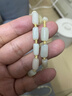 新疆和田玉項(xiàng)鏈掛繩玉石鏈子吊墜掛鏈男款玉墜玉珠掛件繩串繩 曬單實(shí)拍圖