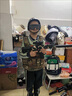 泰利奇兒童玩具M(jìn)416可發(fā)射軟彈男孩吃雞玩具作戰頭盔玩具套裝 戰術(shù)馬甲+電動(dòng)沖鋒 3-6歲 曬單實(shí)拍圖