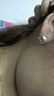 金多喜情人節(jié)禮物鉑金PT950耳環(huán)耳圈鉑金耳鉤白金耳釘飾女耳扣女款 小號鉑金耳環(huán) 一對 【現(xiàn)貨包郵】 曬單實拍圖
