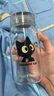 維艾（Newair）高硼硅玻璃杯咖啡豆?jié){果汁水牛奶帶蓋可愛2025外出攜帶高顏值飲料 曬單實拍圖