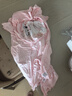 迪士尼愛莎公主女童睡裙冰絲莫代爾兒童睡衣夏季薄款ZF36807-1 粉 110 曬單實拍圖