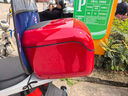電動(dòng)車(chē)后備箱通用儲物箱防水大容量愛(ài)瑪小牛雅迪電瓶車(chē)尾箱工具箱 【雙層加厚】-灰色(加厚內墊+加厚尾箱支架) 曬單實(shí)拍圖