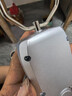 凱豐 手提電子秤手提秤便攜式高精度家用快遞稱彈簧秤稱重食物行李稱 【充電款】銀灰色+快充線50kg5g 曬單實(shí)拍圖