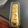 老廟Au999.9足金投資黃金工藝金條  傳世金 100g 曬單實(shí)拍圖