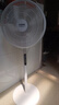 電風(fēng)扇先科電器落地扇家用大風(fēng)力電扇xldnke制冷16寸遙控立式搖頭風(fēng)扇五葉 遙控-1.5米線-普通電機(jī)-輕底 曬單實拍圖
