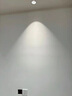 歐普（OPPLE）歐普led筒燈防眩光深杯窄邊框家用客廳無主燈吊頂孔燈嵌入式7.5cm 射燈【白杯-白光】Φ7.5-8cm 7W 曬單實拍圖