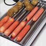 京嚴(yán)【家商兩用】全自動(dòng)烤腸機(jī)家用迷你烤香腸機(jī)器電熱款小型臺(tái)式熱狗機(jī)宿舍三合一烤火腿腸烤腸一體機(jī) 旗艦款【5管烤腸架+接油盤+置物架】 360℃速熱煎烤丨304不銹鋼烤管丨600w大火力 曬單實(shí)拍圖