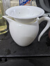 尚言坊白瓷公道杯帶茶漏過濾網(wǎng)茶濾泡茶工具功夫茶具配件 曬單實拍圖