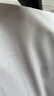 真維斯（JEANSWEST）襯衫女夏季時尚氣質(zhì)高級感寬松七分袖職業(yè)穿搭白襯衣女藍(lán)色L 曬單實拍圖