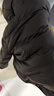 童泰（TONGTAI）寶寶羽絨服冬季嬰兒衣服兒童外出中長款連帽三防外套鴨絨上衣 黑色 100 曬單實拍圖