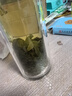 希諾抗菌玻璃杯雙層商務辦公車載水杯男高檔泡茶杯子XN-9607K 410mL 曬單實拍圖