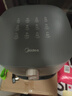 美的（Midea）空氣炸鍋 全自動免翻面家用大容量炸籃可視窗口蒸汽嫩烤不用翻面空氣炸烤一體機炸鍋自制小米鍋巴 雙旋操作+可視窗 5.3L KZE538J5 曬單實拍圖