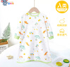 笛莎（DEESHA）【100%棉】嬰兒衣服長(cháng)袖睡袍寶寶睡衣裙子兒童連體衣 曬單實(shí)拍圖