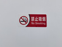 印苼薈 禁止吸煙提示牌請勿抽煙標(biāo)識牌工廠賓館嚴(yán)禁吸煙溫馨標(biāo)語牌29*13厘米 曬單實(shí)拍圖