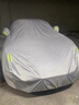 奧迪A6L車衣車罩棉絨加厚22款2020款2021款一汽大眾奧迪防水防雨防曬隔熱專用汽車車套遮陽傘 新奧迪A6L車衣罩 車套汽車罩 曬單實(shí)拍圖