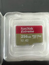 閃迪（SanDisk）256GB TF(MicroSD)內(nèi)存卡 4K極速金卡A2 V30 U3行車記錄儀 運(yùn)動相機(jī)無人機(jī) 監(jiān)控存儲卡 讀190MB/s 曬單實(shí)拍圖