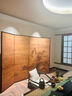屏風(fēng)隔斷客廳入戶玄關(guān)可移動(dòng)新中式布藝遮擋家用茶室民宿實(shí)木折屏 圖1 1扇40*180cm樟子松 曬單實(shí)拍圖