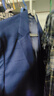 杉杉(FIRS) 西服男春秋款商務(wù)休閑彈力小西服休閑男士單西外套夾克正裝職業(yè)裝上衣西裝 2020藍(lán)色 180  曬單實拍圖