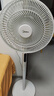 美的（Midea）【幸運(yùn)草安睡風(fēng)扇1S】一級(jí)能效直流變頻聲控電風(fēng)扇家用遙控臥室靜音落地扇臺(tái)式桌面抗菌大風(fēng)力電扇 曬單實(shí)拍圖