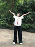 BJHG宋雨琦同款不計后果白色工裝褲子男夏季潮牌輕薄三防運動傘兵褲女 深空黑 L （160-190斤） 曬單實拍圖