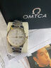 OMTCA2025新款瑞士正品手表男士機械表超薄夜光防水名牌專(zhuān)用男表 間金白面-收藏加購送皮帶 曬單實(shí)拍圖