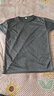 冰絲t恤男士短袖2025新款夏季運動(dòng)速干透氣半袖男體恤寬松上衣服 深灰色 3XL 曬單實(shí)拍圖